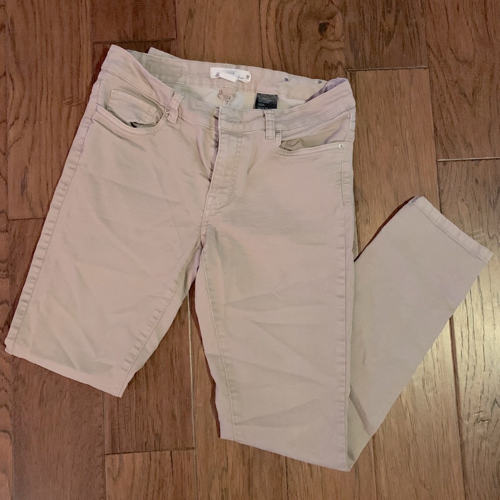 H&M L.O.G.G. Khaki skinny pants